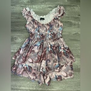 urban outfitters flowy romper